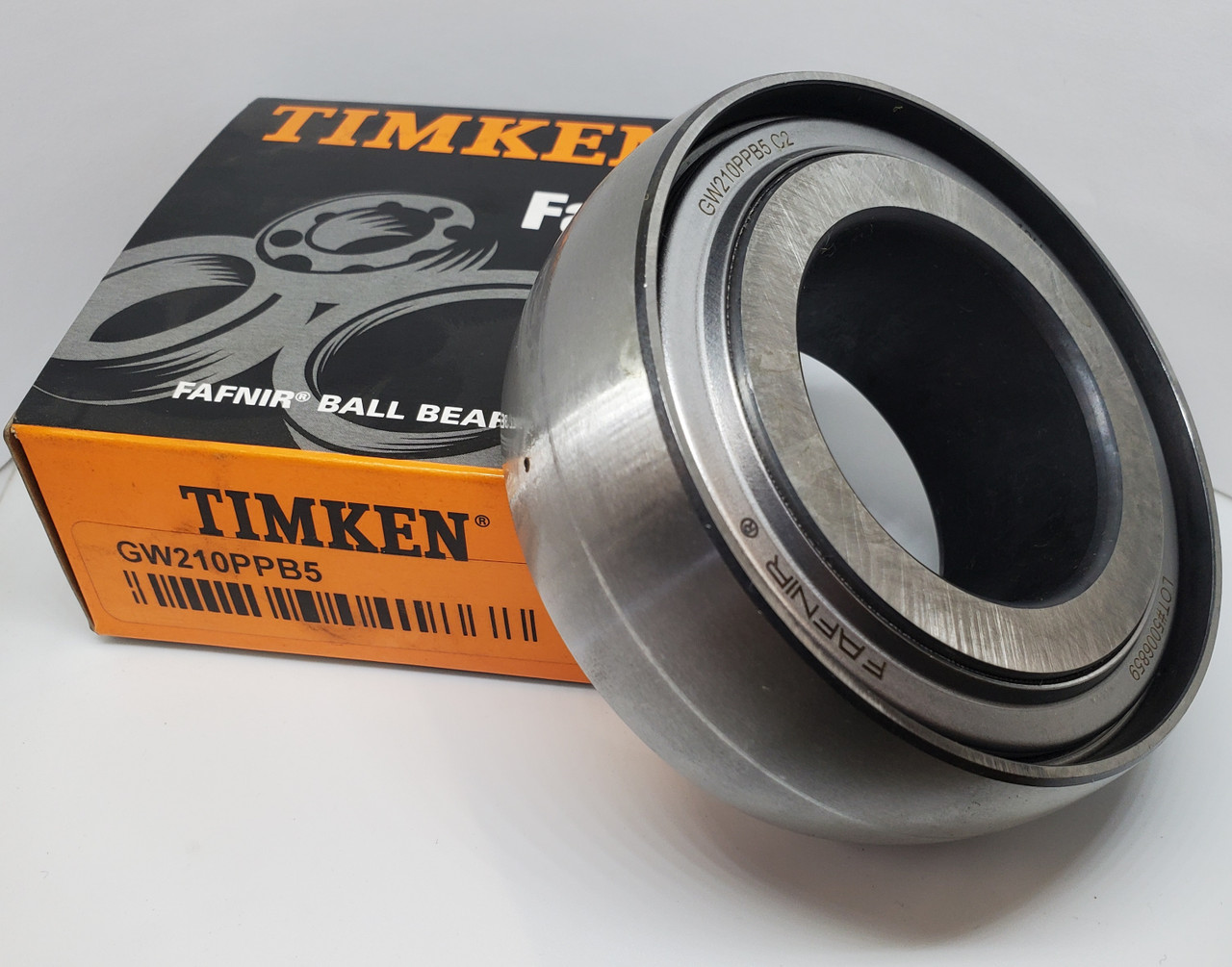 1.785" Round Bore Discer Ball Bearing w/Spherical Outer Race  GW210PPB5