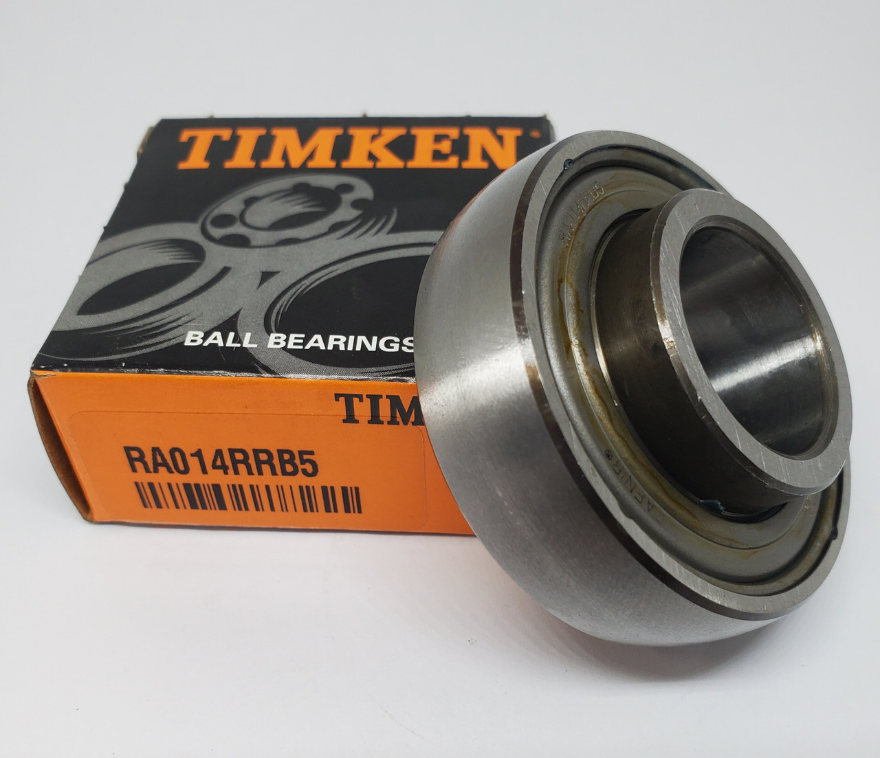 7/8" Round Spherical Ball Bearing Insert - Collarless  RA014RRB5