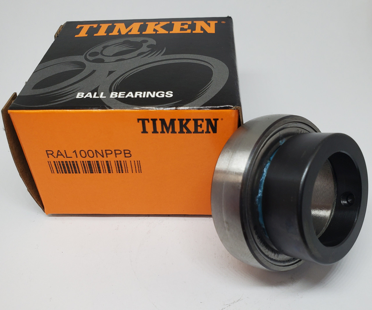 1" Light Spherical Ball Bearing Insert w/Eccentric Lock Collar  RAL100NPPB