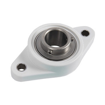 40mm Polymer Set Screw Rhombus Flange Block Assembly   SUCPLFL208/FVSL613