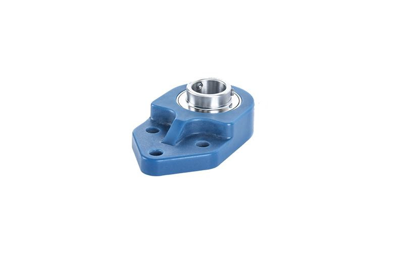 50mm Hygienic Polymer Set Screw Three-Bolt Flange Block Assembly   SUCBFB210/F