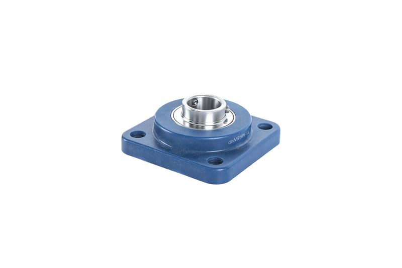 1-1/2" Hygienic Polymer Set Screw Flange Block Assembly   SUCBF208-24/FVSL613