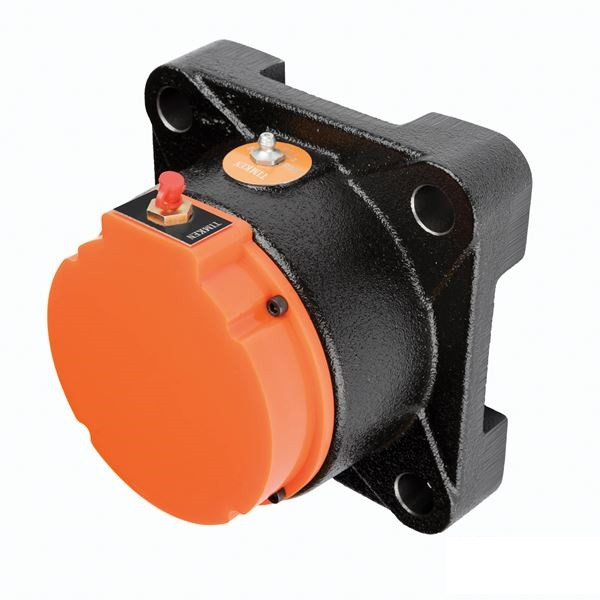 1-5/8" Four Bolt Type-E Taper Roller Bearing Flange Block - Single Locking Collar  E-4BFA-TRB-1 5/8