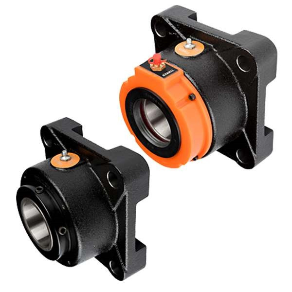 1-5/8" Four Bolt Type-E Taper Roller Bearing Flange Block - Single Locking Collar  E-4BFA-TRB-1 5/8
