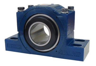 3" Four Bolt Self-Aligning Taper Roller Bearing Pillow Block - Single Locking Collar - Non Expansion    ESA-P4BA-TRB-3