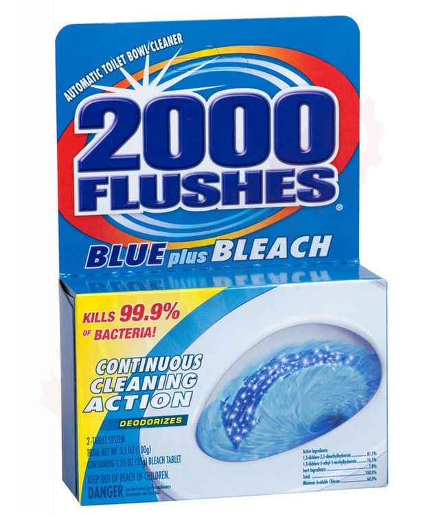 2000 Flushes® Bleach Automatic Toilet Bowl Cleaner 100g   90801
