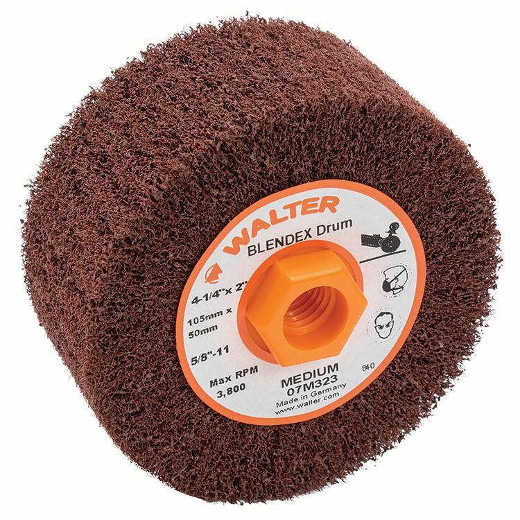 Blendex® 4-1/4 x 2 x 5/8"-11 Medium Flap Drum   07M323