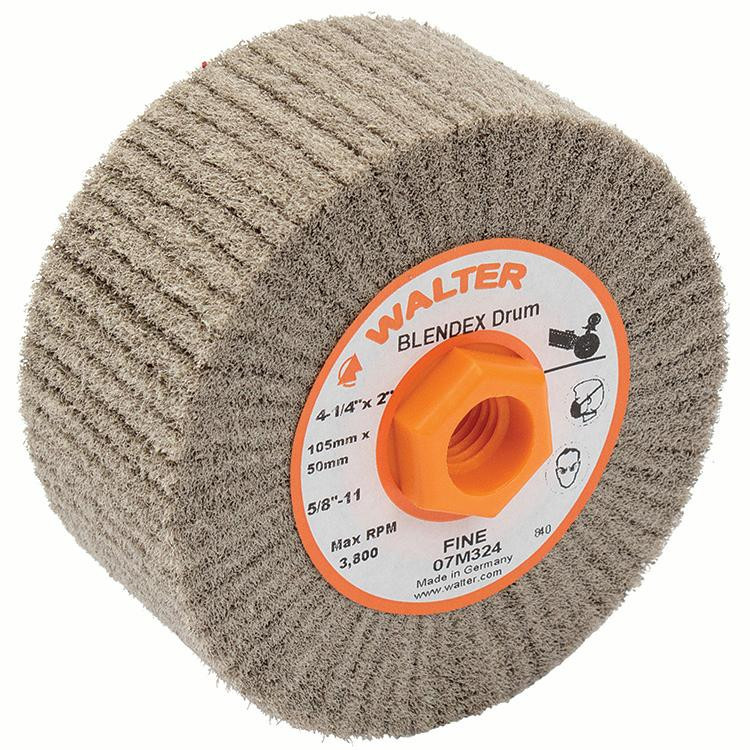 Blendex® 4-1/4 x 2 x 5/8"-11 Fine Flap Drum   07M324