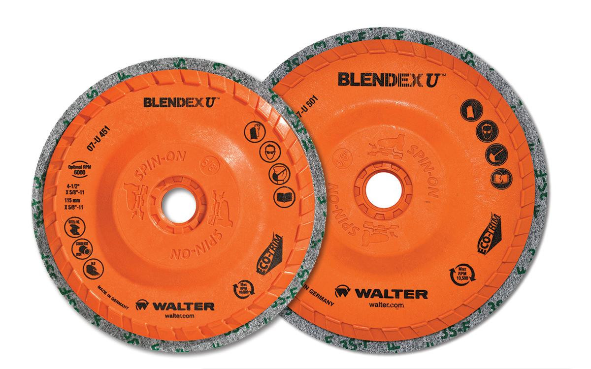 Blendex U® 5 Pc. 4-1/2 x 5/8"-11 3SF U Cup Disc   07U451