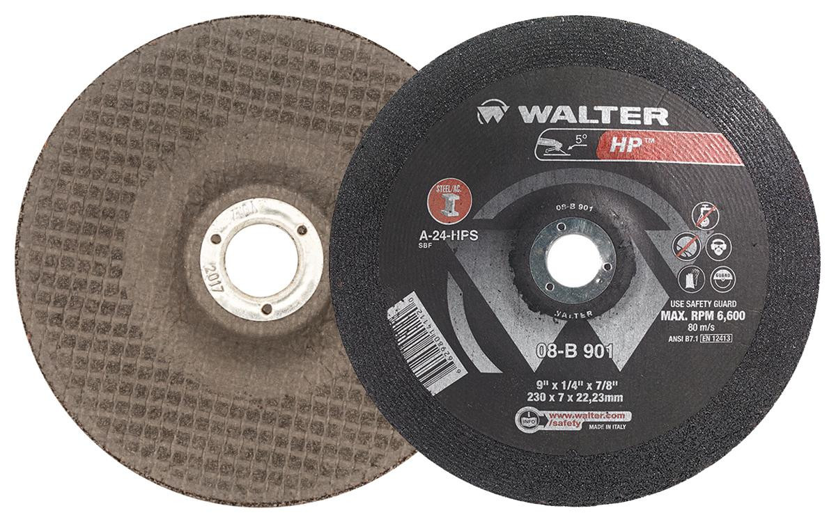 HP® 25 Pc. 9 x 1/4 x 7/8" A-24 Grinding Wheel   08B901