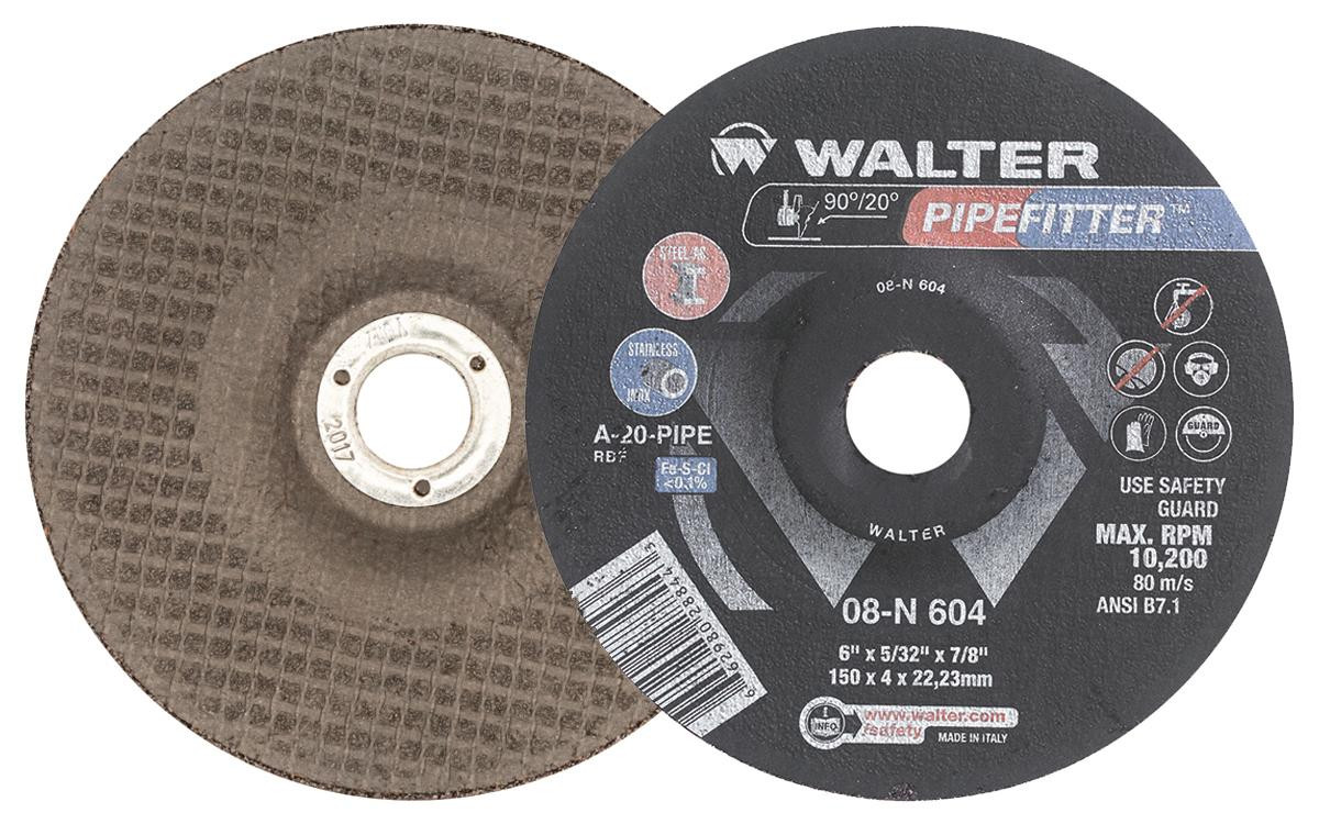 Pipefitter® 25 Pc. 6 x 5/32 x 7/8" A-20 Grinding Wheel   08N604