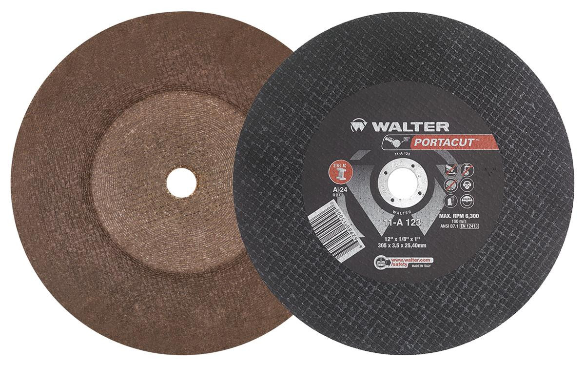 Portacut® 10 Pc. 12 x 1/8 x 1" A-24 Cut-Off Wheel   11A123
