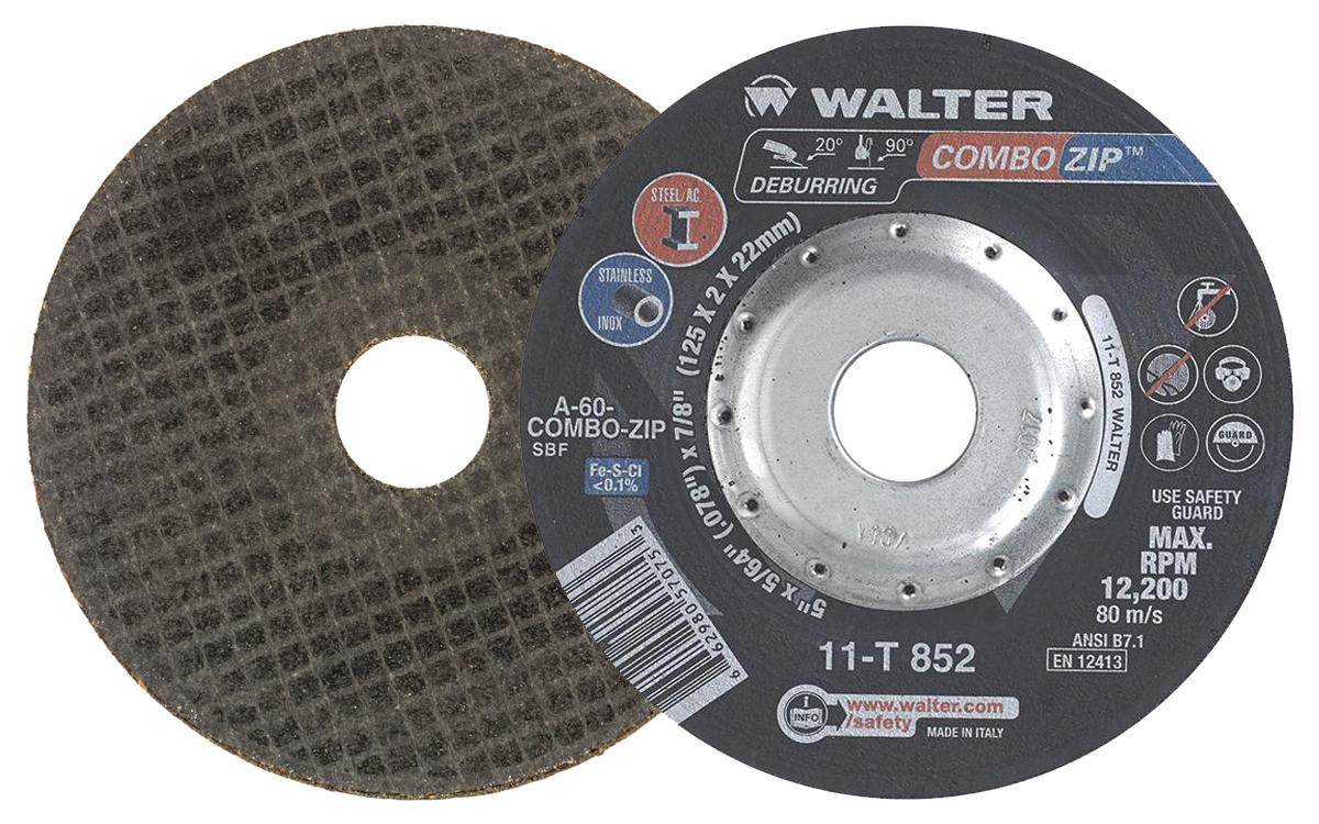 COMBO ZIP® 25 Pc. 5 x 5/64 x 7/8" A-60 Cut-Off Wheel   11T852
