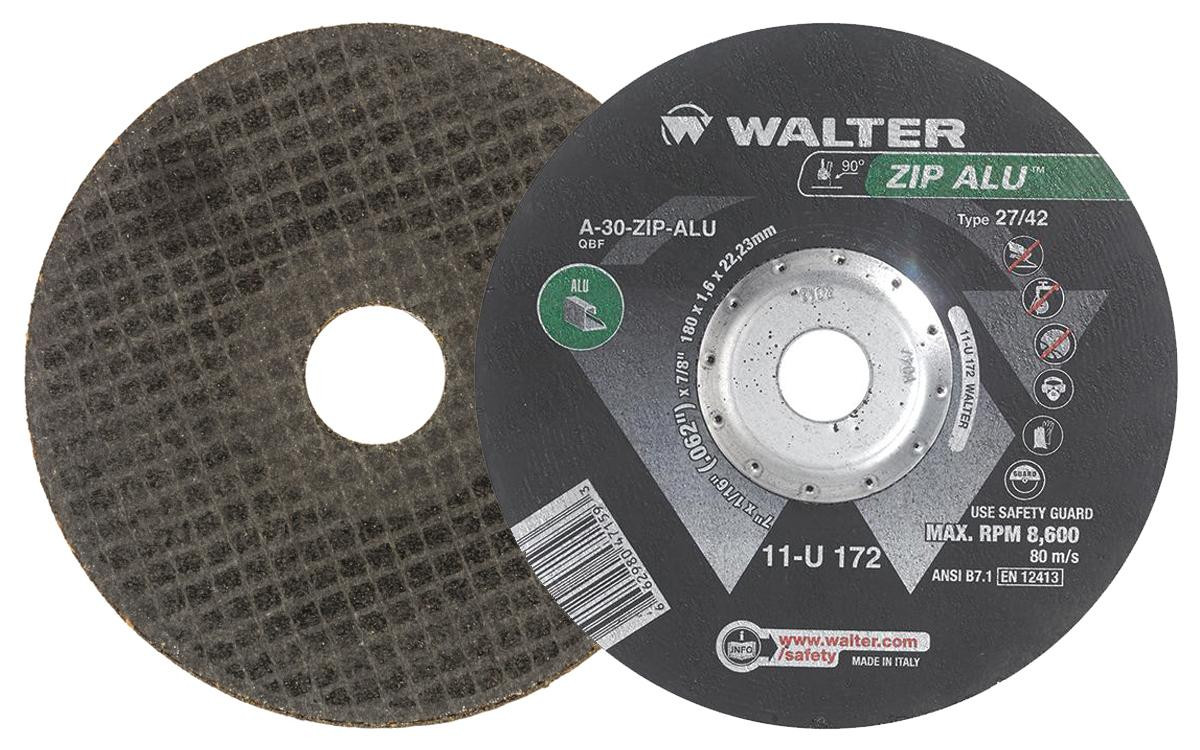 ZIP ALU® 25 Pc. 7 x 1/16 x 7/8" A-30-ZIP-ALU Cut-Off Wheel   11U172