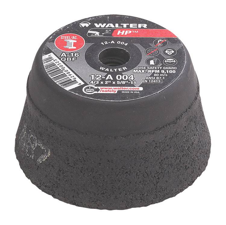 HP® 4 x 5/8"-11 A-16 Cup Wheel   12A004