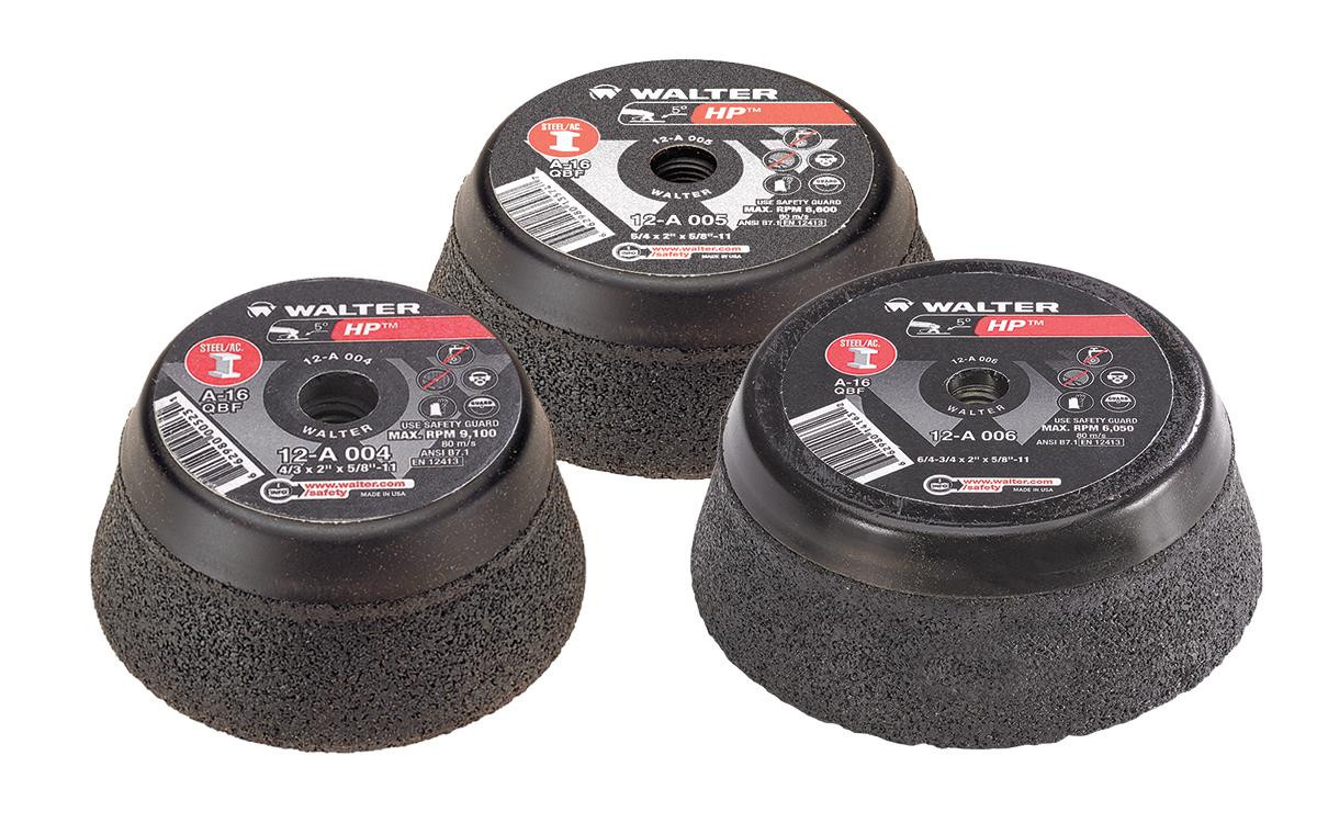 HP® 6 x 5/8"-11 A-16 Cup Wheel   12A006