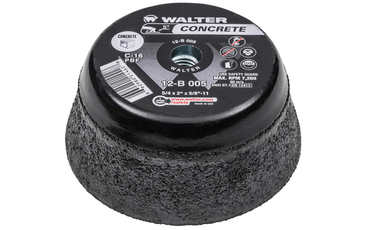 HP® 5 x 5/8"-11 C-16 Cup Wheel   12B005