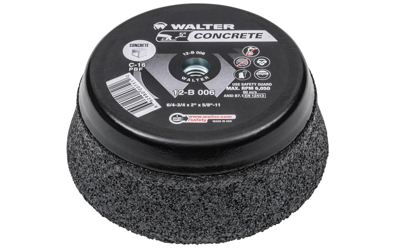 HP® 6 x 5/8"-11 C-16 Cup Wheel   12B006