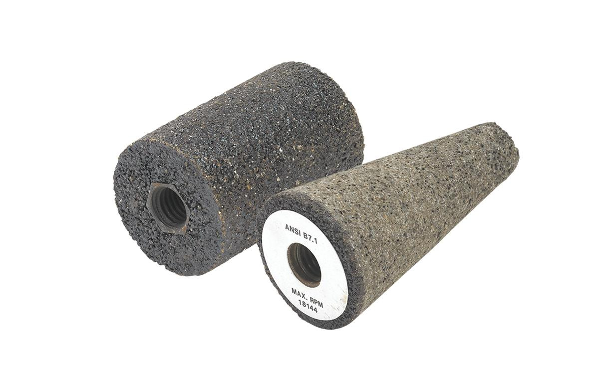 2 x 4 x 5/8"-11 ZA-16 T17 Mounted Point Cone   12C421