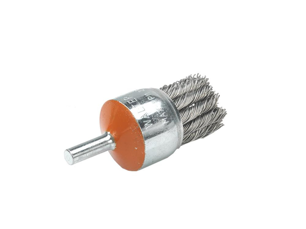 1-1/8 x 1/4" Knot Twisted Straight Wire Brush   WAL 13C020