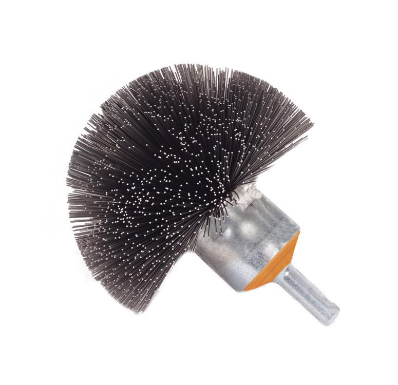 2 x 1/4" Spherical Mounted Crimped Wire Brush   WAL 13C275