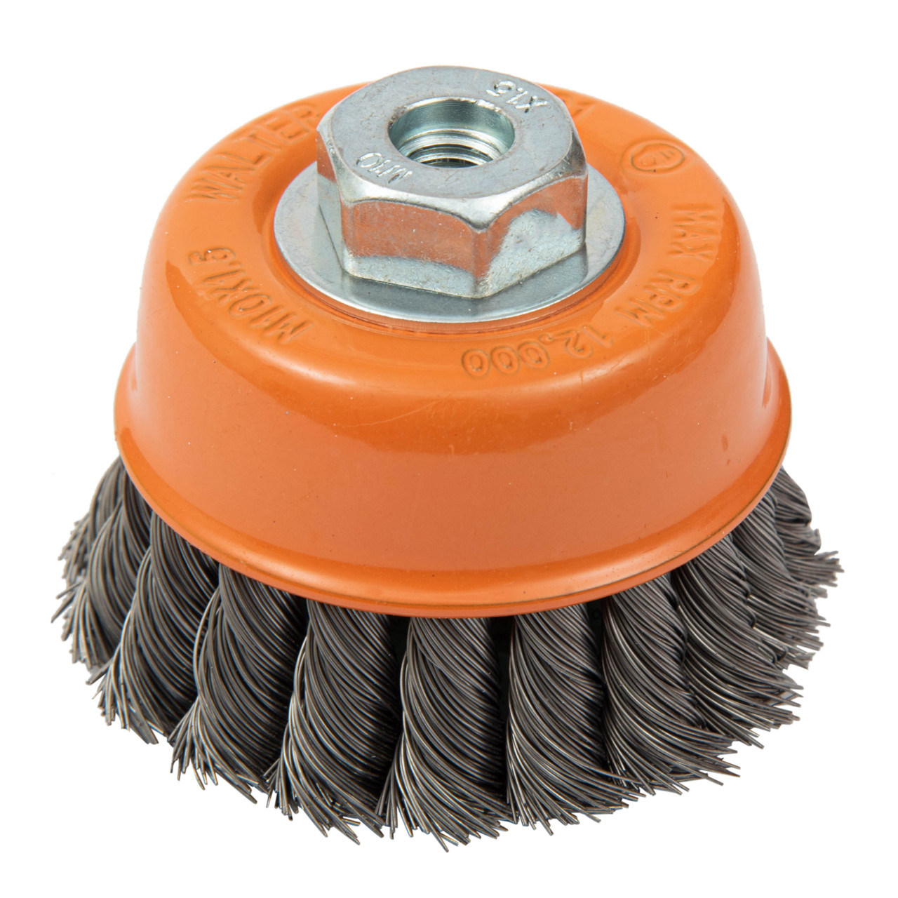 3" x M10 - 1.5 Knot Twisted Cup Brush   13F301