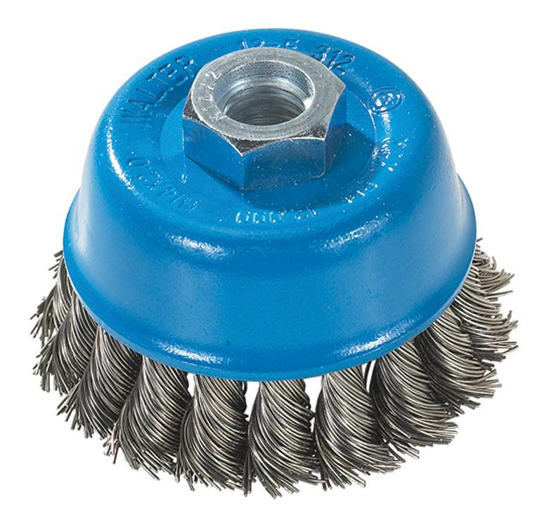 3" x M14 - 2.0 Knot Twisted Cup Brush   13F312