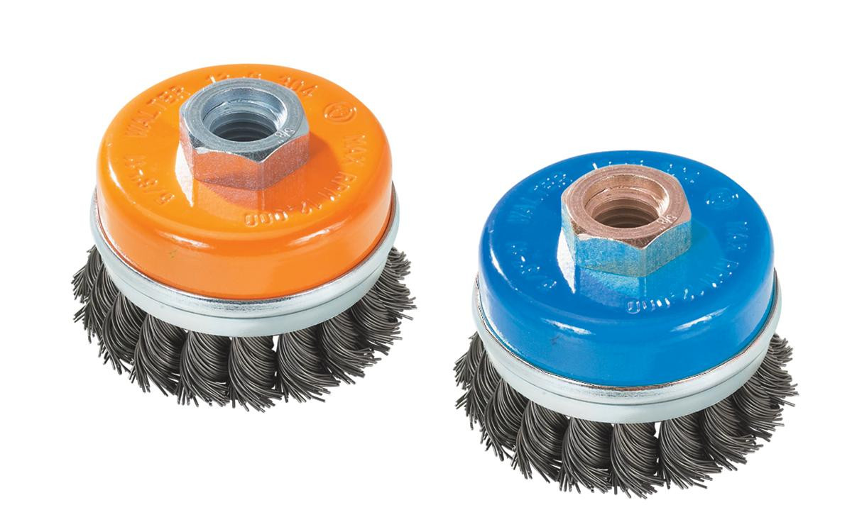 3" x M14 - 2.0 Knot Twisted Cup Brush   13G312