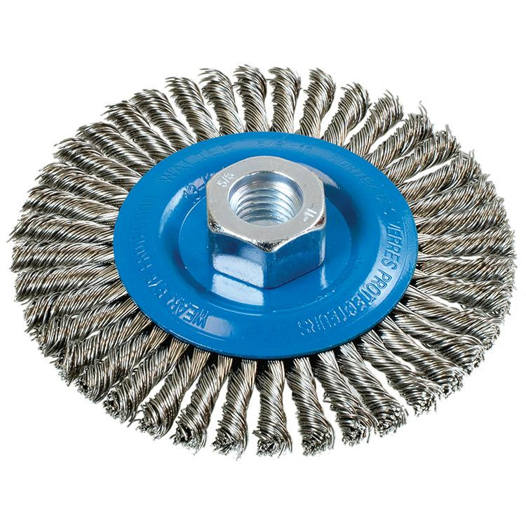 4-1/2 x 5/8"-11 Stringer Wire Bead Brush   13K464