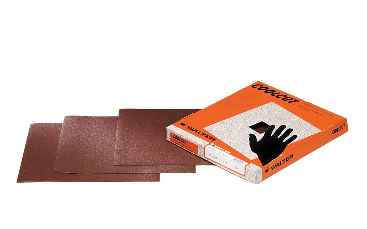 Coolcut® 25 Pc. 9 x 11" 60G Abrasive Hand Sheet   14A906