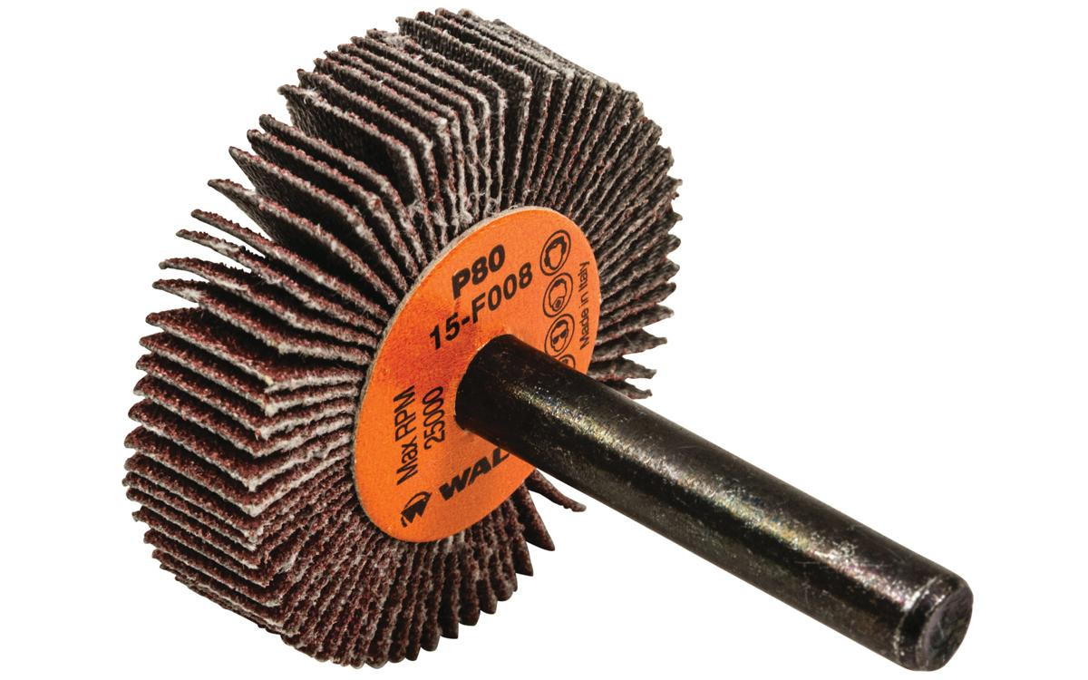 Coolcut® 10 Pc. 1-1/2 x 3/8 x 1/4" Flap Wheel   15F008