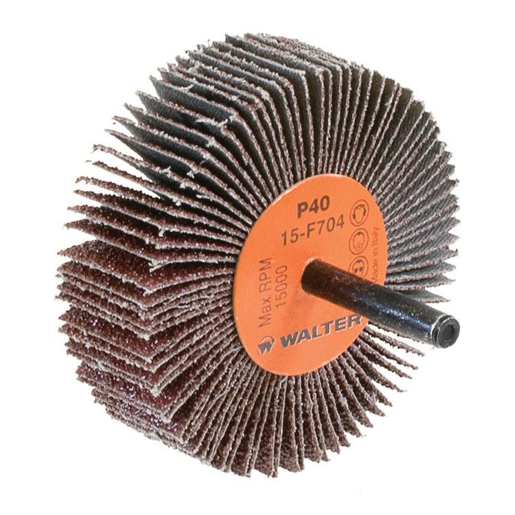 Coolcut® 10 Pc. 3 x 1 x 1/4" Flap Wheel   15F704