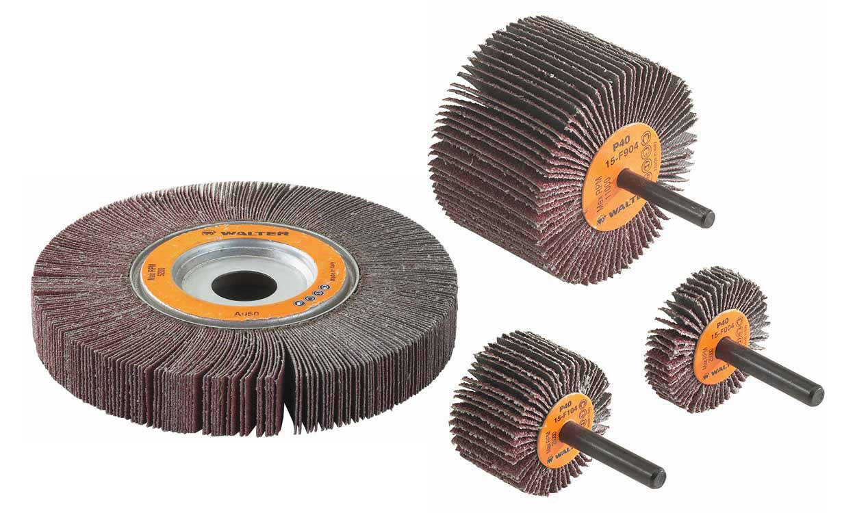 Coolcut® 10 Pc. 6-1/2 x 1 x 1" Flap Wheel   15G206