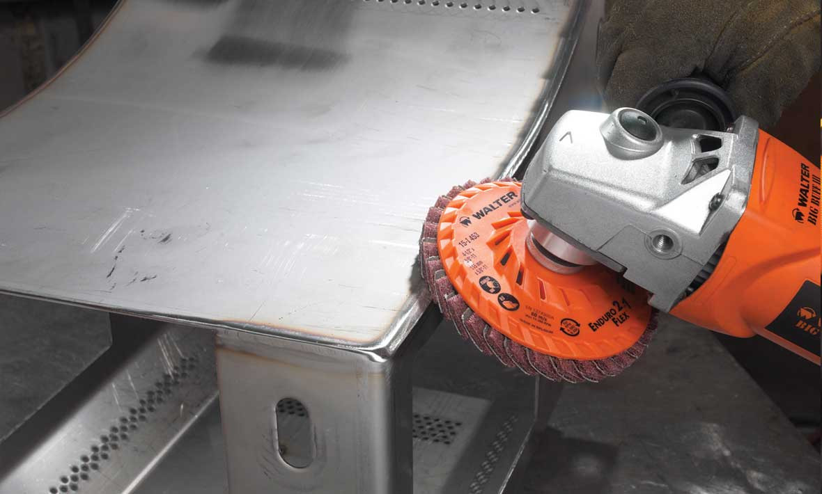 Enduro-Flex 2-IN-1® 10 Pc. 5 x 5/8"-11  Flap Disc   15I503
