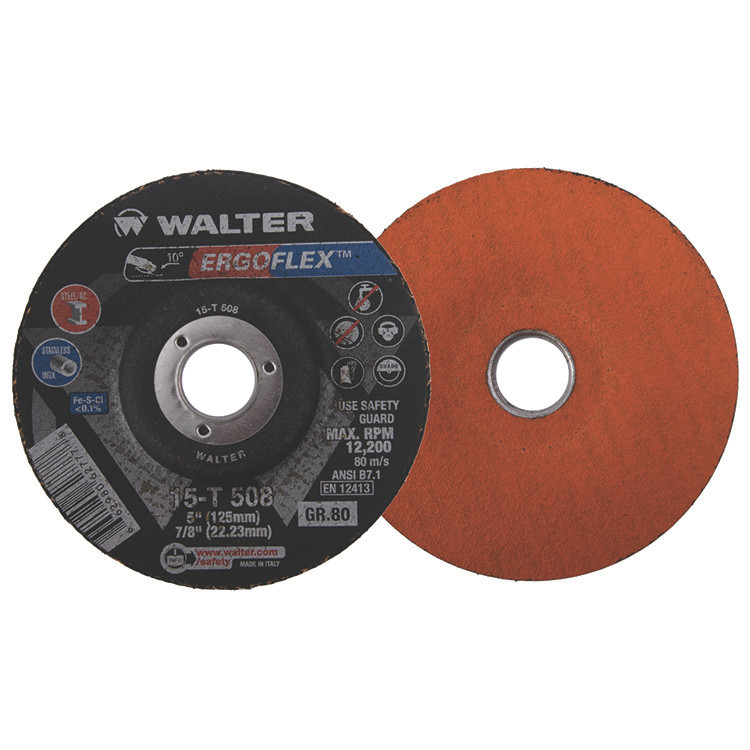 Ergoflex® 25 Pc. 5 x 7/8" 80G Sanding Disc   15T508