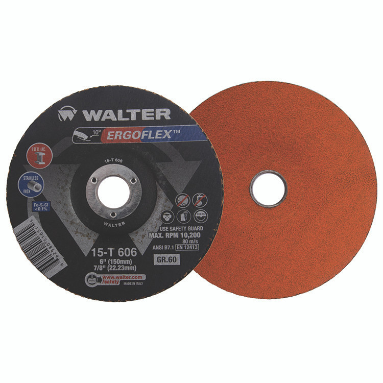 Ergoflex® 25 Pc. 6 x 7/8" 60G Sanding Disc   15T606
