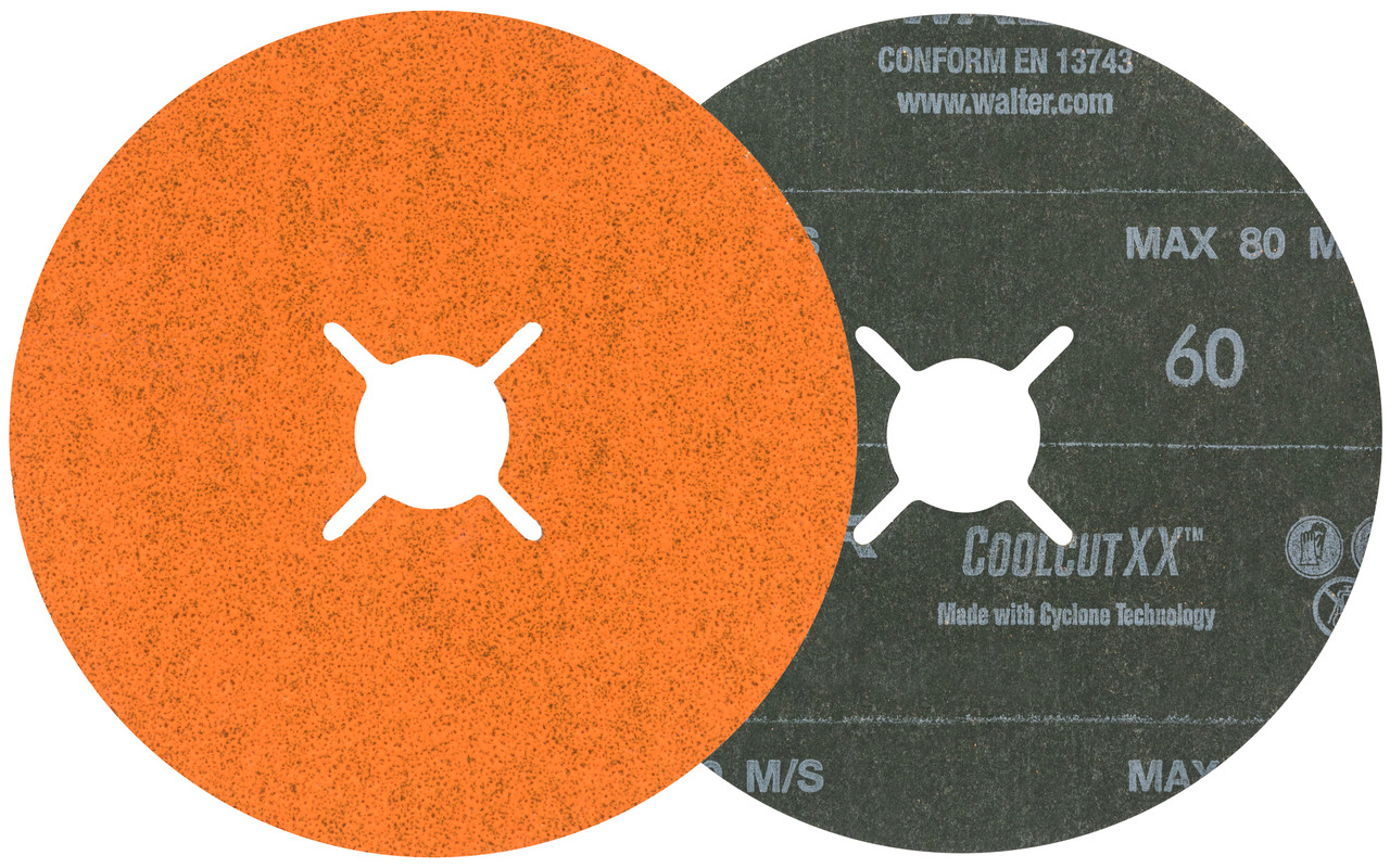 Coolcut XX® 50 Pc. 5 x 7/8" 60G Sanding Disc   15X506B