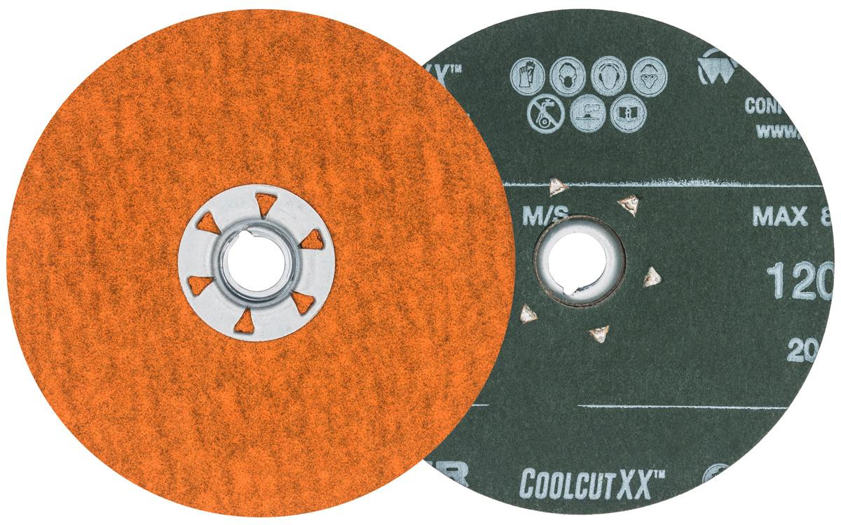 Coolcut XX® 25 Pc. 5 x 5/8"-11 Quick Change Sanding Disc   15X532