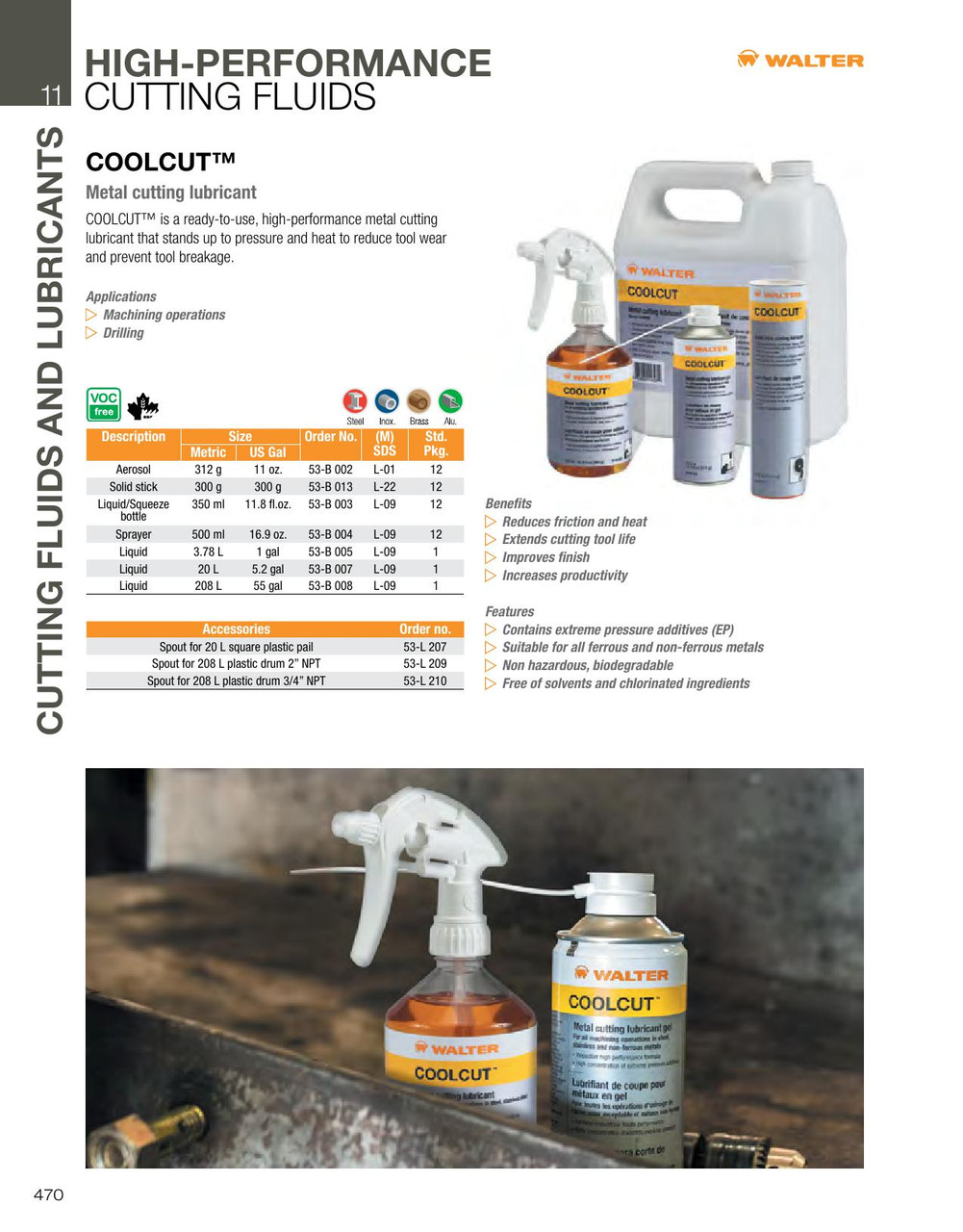 Coolcut® Metal Cutting Lubricant 500ml Sprayer   53B004