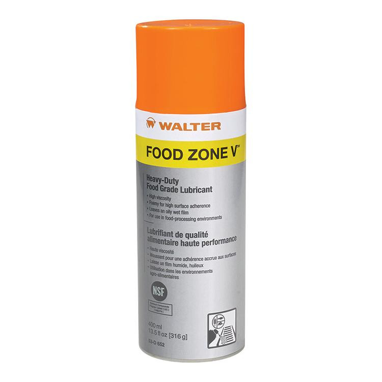 Food Zone V® Food Grade Industrial Lubricant/Penetrant 400ml Aerosol   53D652