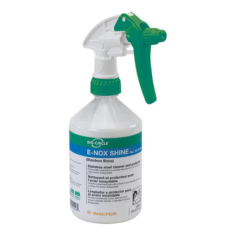E-Nox Shine® Stainless Cleaner/Protectant 500ml Sprayer   53G403
