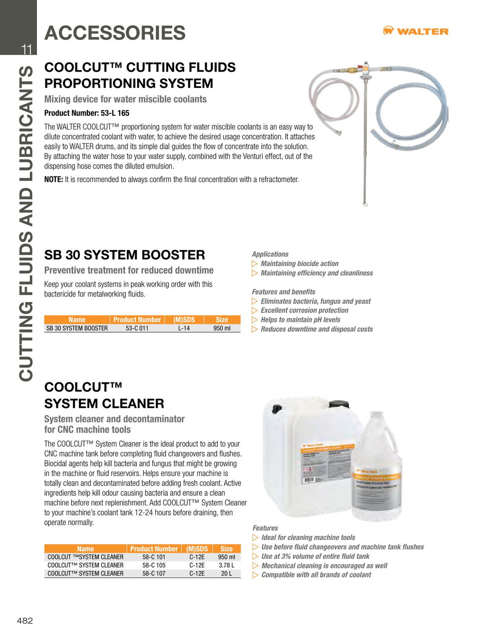 Coolcut® Cutting Fluid Proportioning System   WAL 53L165