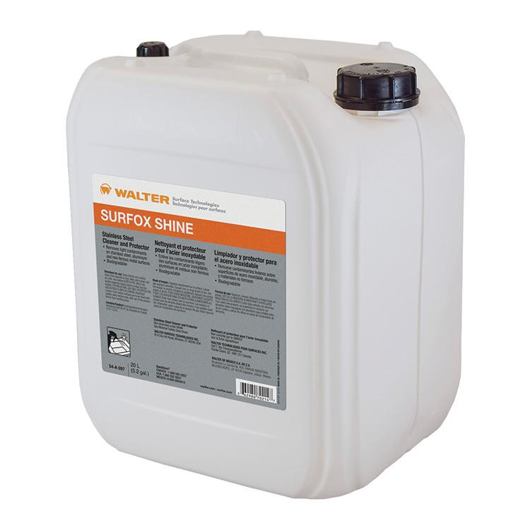 Surfox® Shine Stainless Steel Cleaner/Protectant 20L Jug   54A097