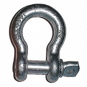 3/4" Silver Pin® Screw Pin Anchor Shackle   2902 5048