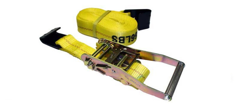 2" X 27' Flat Hook Ratchet Strap  RS-227 FLAT CE