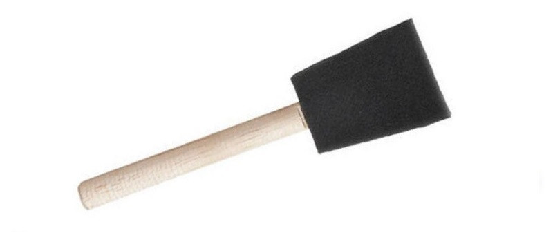 1" Wide Paint Brush  TGB-01-FOAM