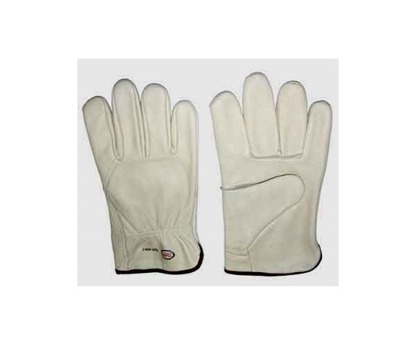 Grain Cowhide Cotton Lined Driver Keystone Thumb  TGG-404