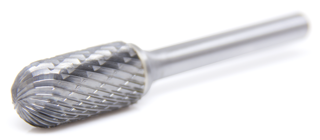 1/2" Cylindrical Roundnose DC Carbide Burr  SC-5