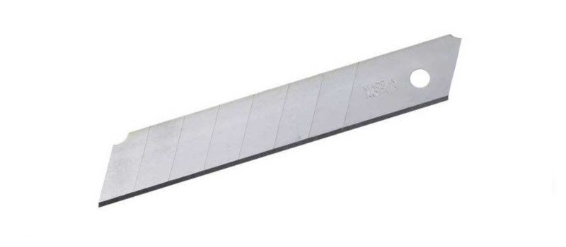 10Pc. 3/8" Snap-Off Utility Knife Blades  TGUK-018-10