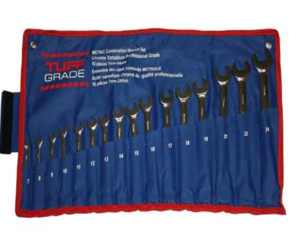 Metric Combination Wrench Set  TGCW-SET-16PC-MET